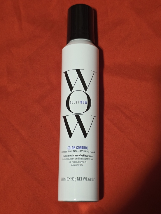 Color Wow Other - COLOR WOW Color Control Purple Toning + Styling Foam - White Bottle